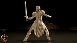 Liora Everflame of The Obsidian Circle 3d model