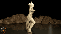 Liora Everflame of The Obsidian Circle 3d model