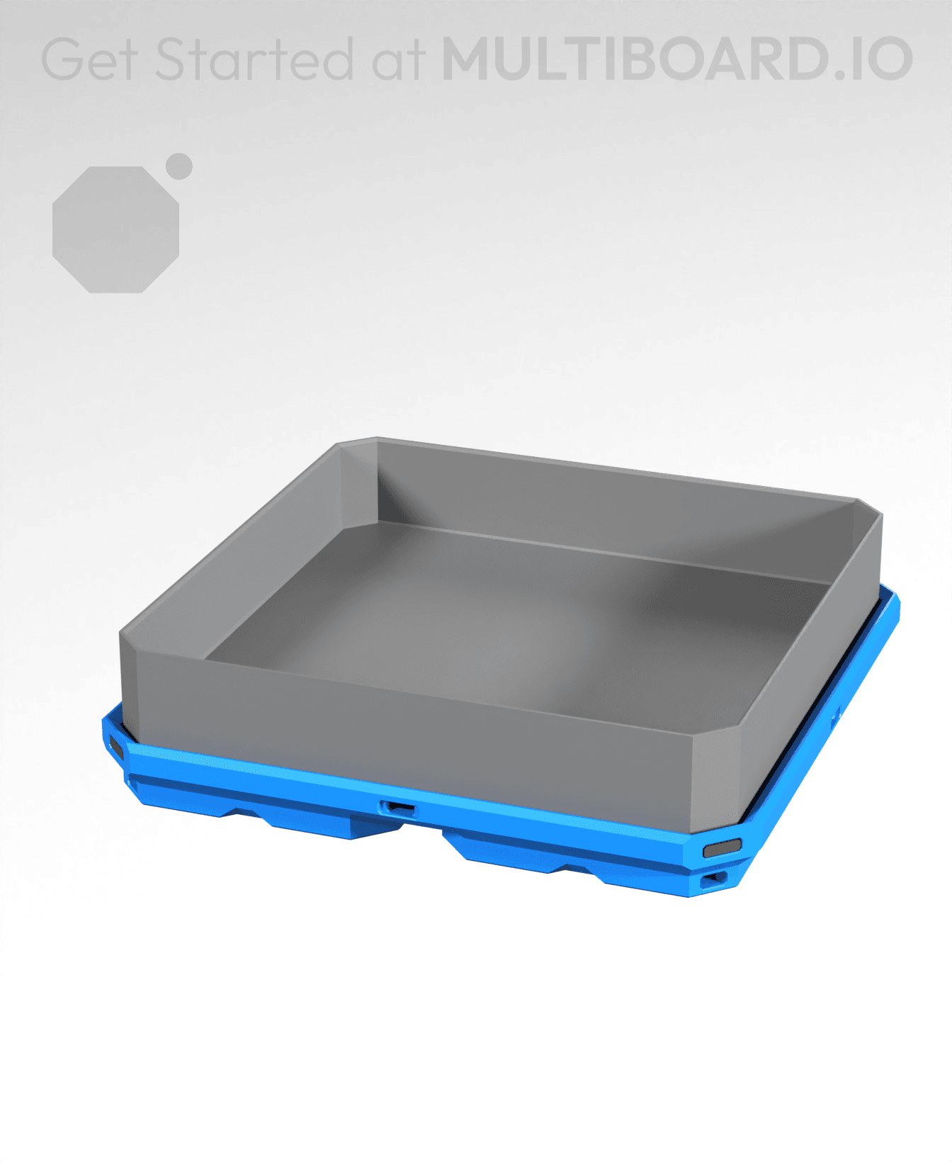 2x2 CU - Micro Multibin Shell 3d model