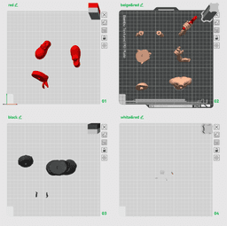 Street Tough Figure STL | Character 3D Print | No AMS 3d model