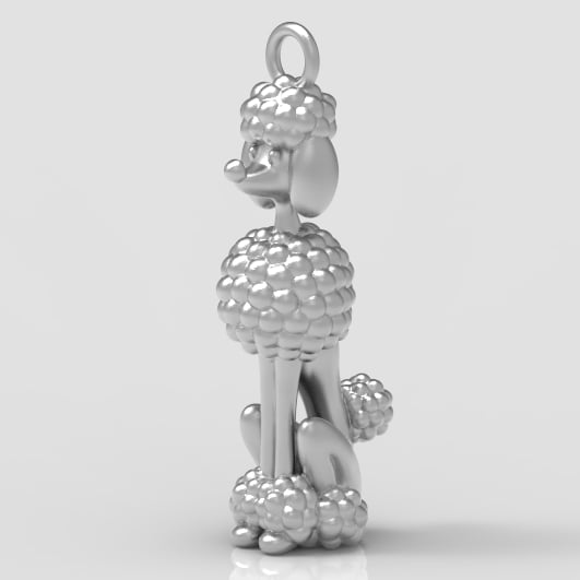 POODLE PENDANT 3d model