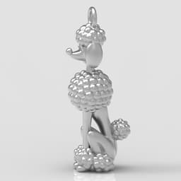 POODLE PENDANT 3d model