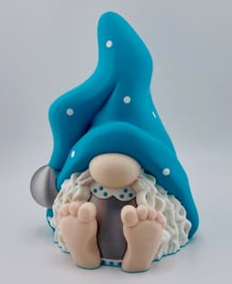 Fancy Female Gnome 3d model