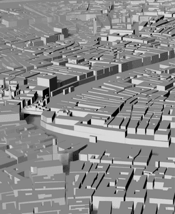 VENICE, Skyline 3d map 3d model