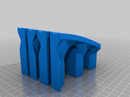 Train Bridge Span 3d model