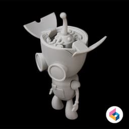 GIR – Foldable Robot 3d model