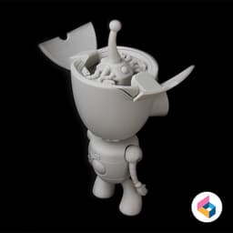 GIR – Foldable Robot 3d model