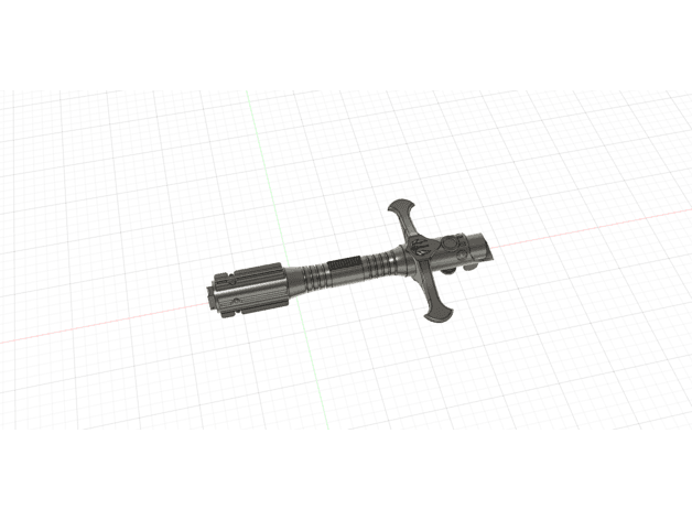 Medieval Graflex Lightsaber 3d model