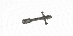 Medieval Graflex Lightsaber 3d model