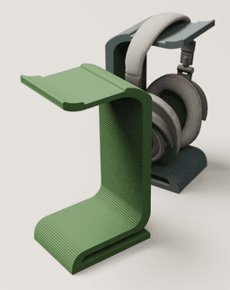 Headphone Stand Version 1 3d model