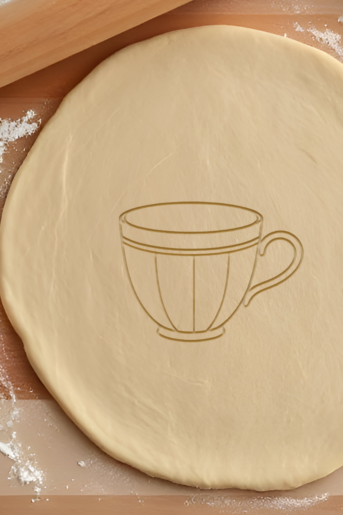 Coffee Cup Cookie Cutter, Biscuit Cutter 3d model