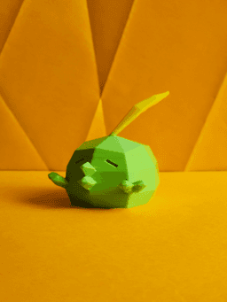 Gulpin Low Poly Pokemon 3d model