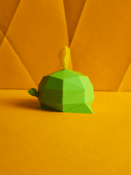 Gulpin Low Poly Pokemon 3d model