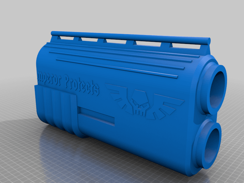 arbites shotgun 3d model