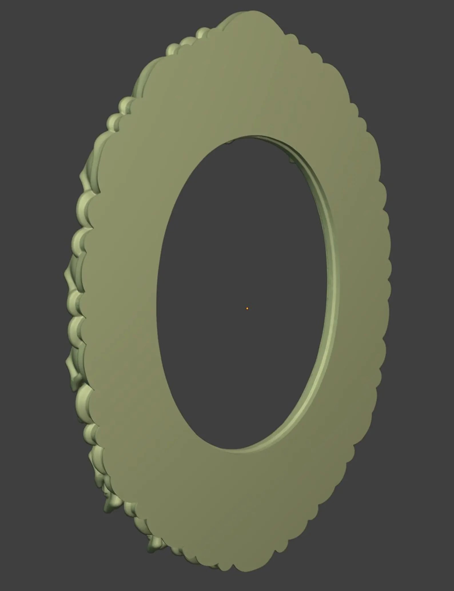 Skulls Frame 3d model