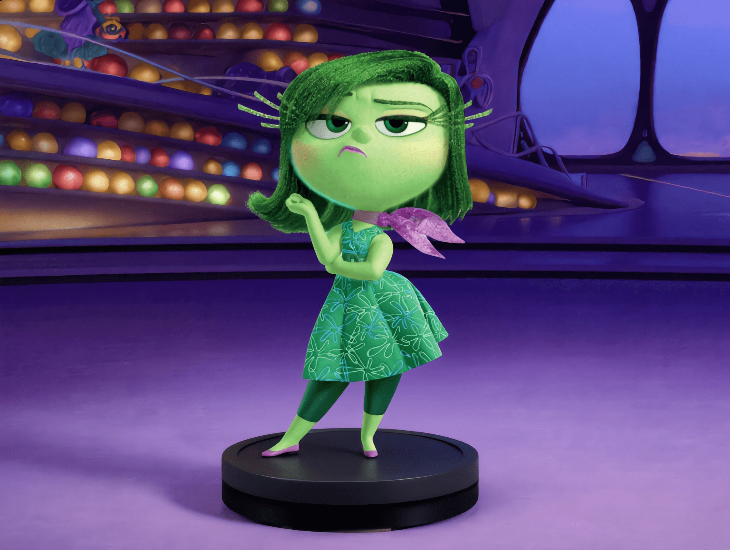 Inside Out Disgust 3d model