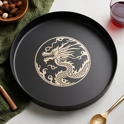 Modern Designer Tray "The Dragon Pit" 3d model