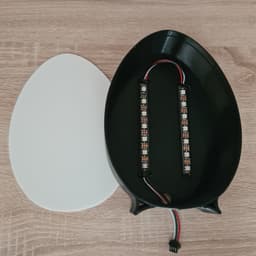 EGG LED LAMP 3d model