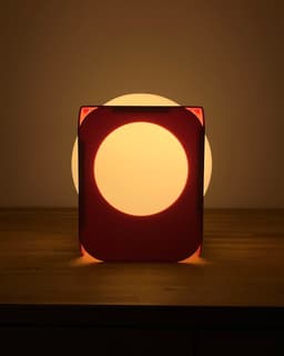 Ikea Fado cube 25cm lamp stand base 3d model