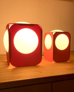 Ikea Fado cube 25cm lamp stand base 3d model