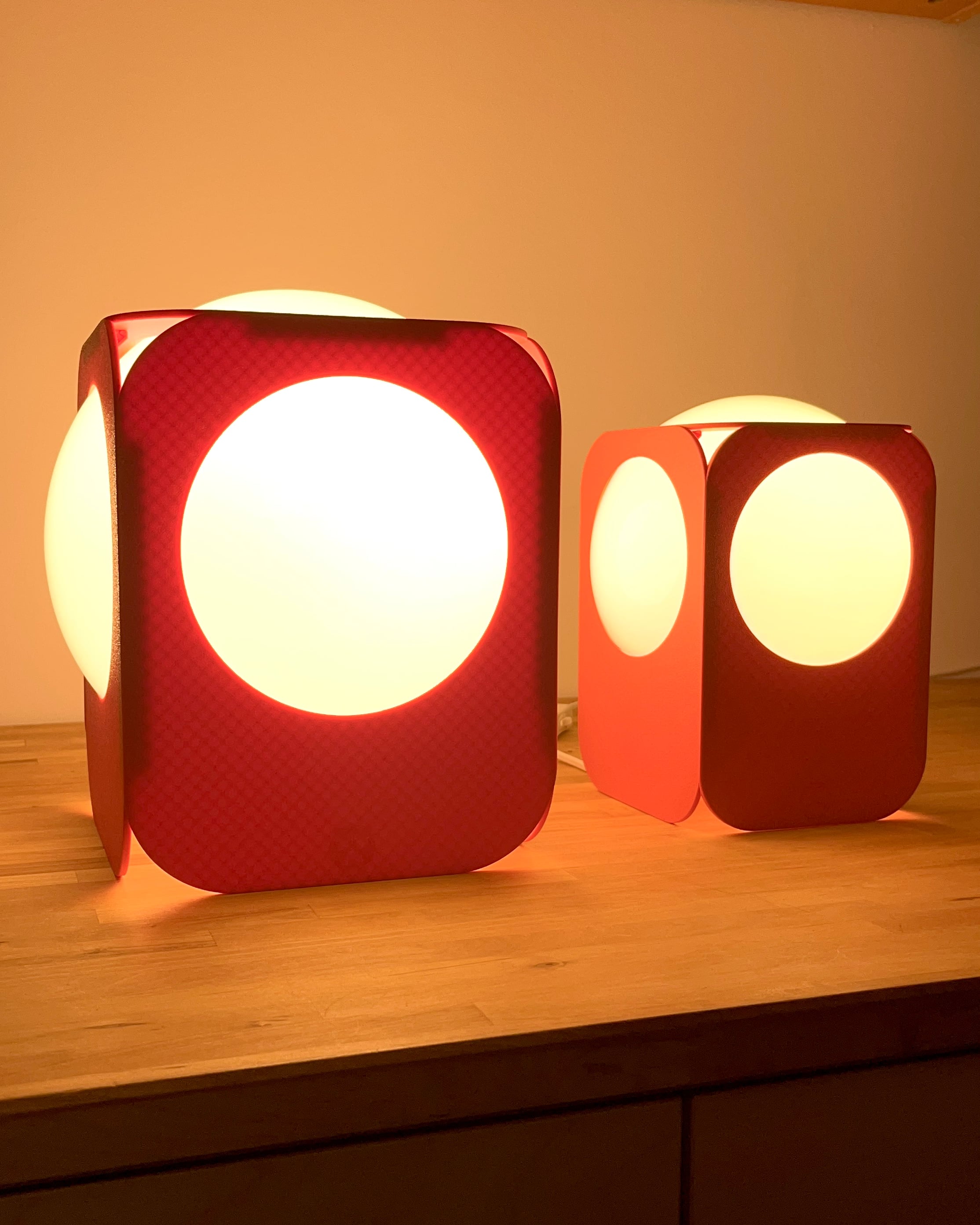 Ikea Fado cube 25cm lamp stand base 3d model