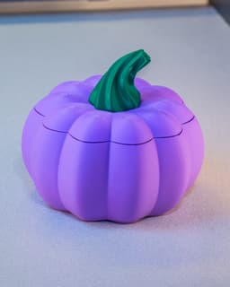 Pumpkin Bowl with Lid 3d model