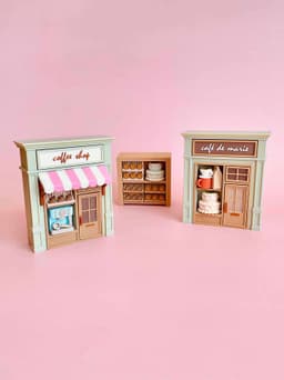 Cafe de Marie Cafe and Bakery Multi Clicker Keychain Fidget Toy Bundle 3d model