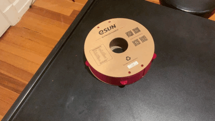 horizontal spool organizer 3d model