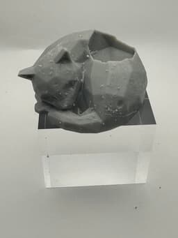 Low Poly D20 Dice Guardian Collection 3d model
