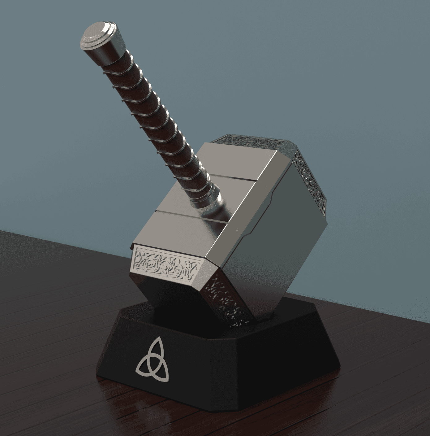 Mjølnir With Stand 3d model
