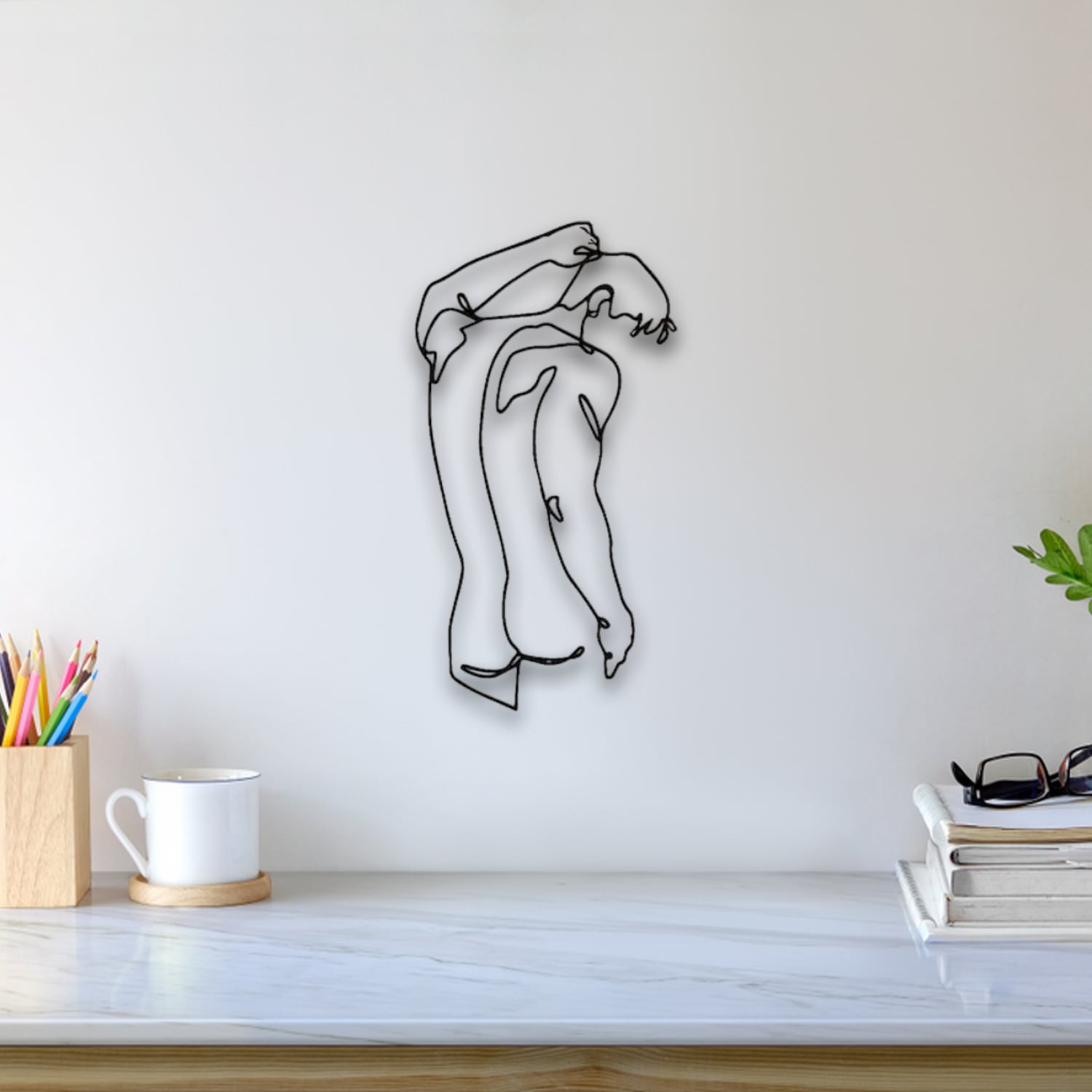 Man Body Wall Art 3d model