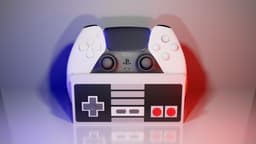 NES controller - Holder 3d model