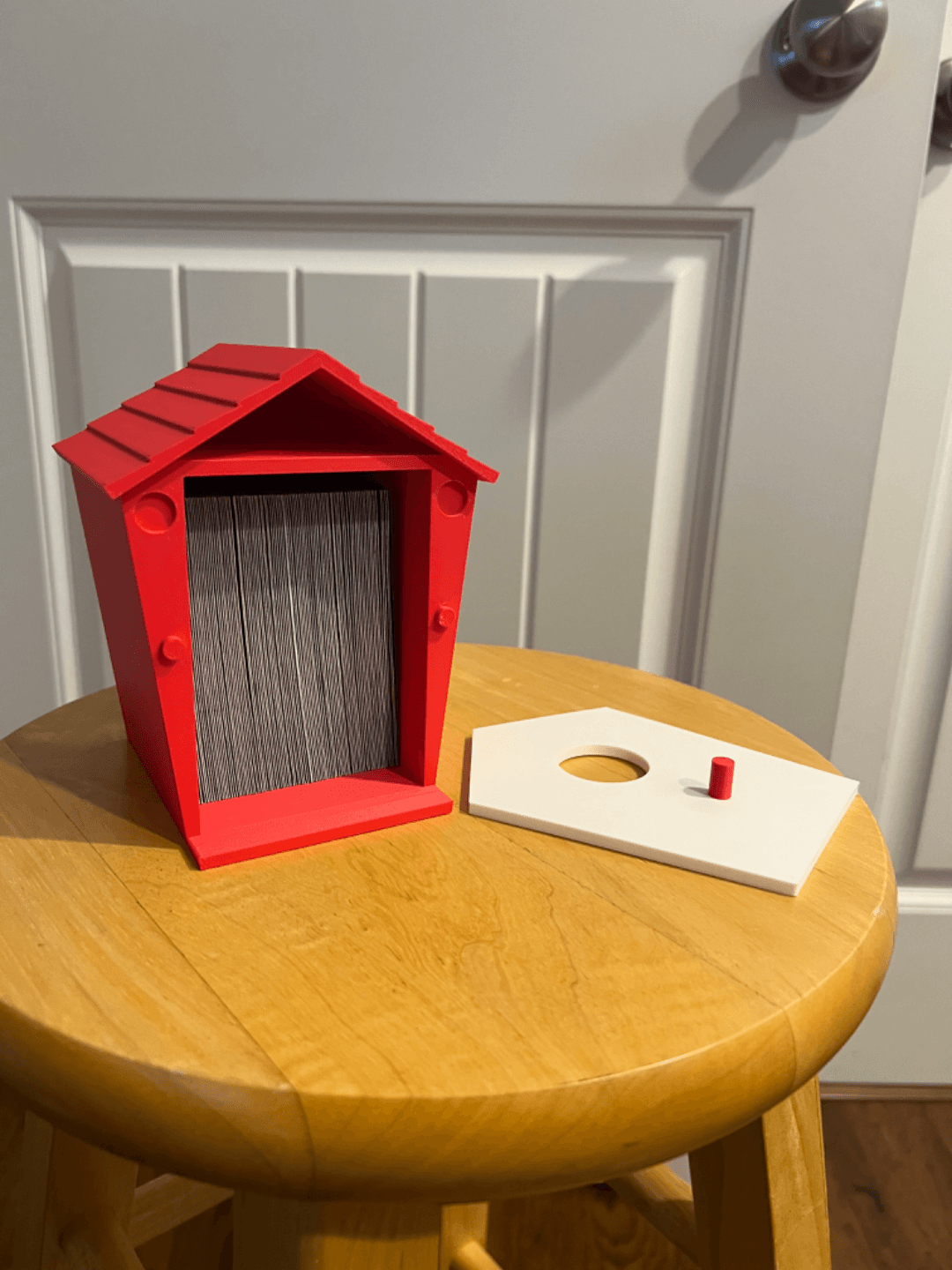 Birdhouse Deck Box for MTG 3d model