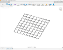 Bananagrams tray 3d model