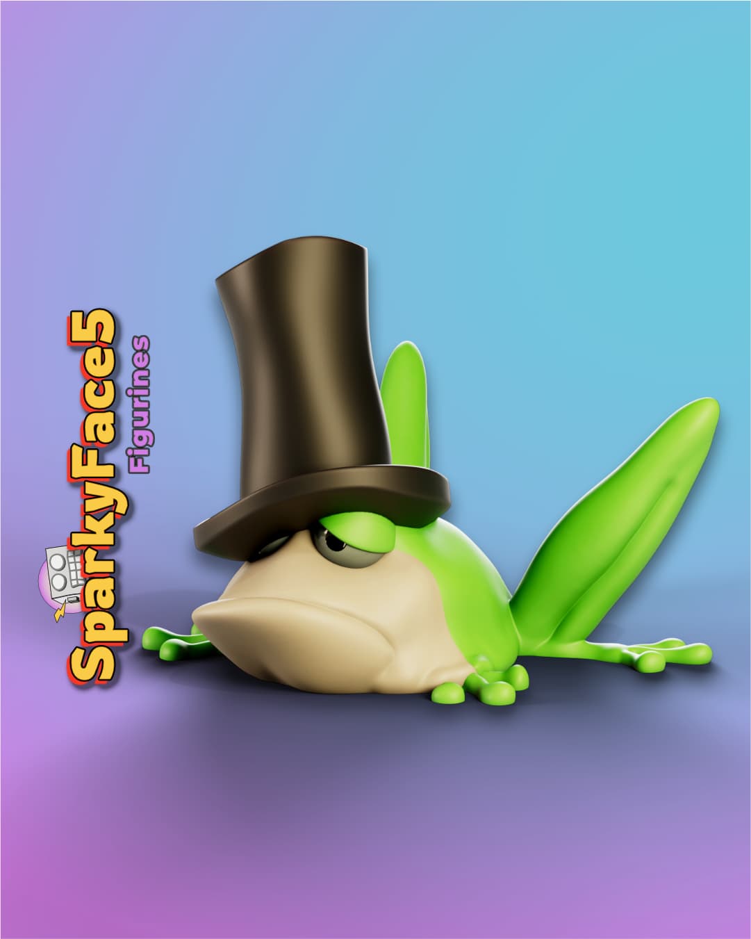 Not a Singing Frog 3d model