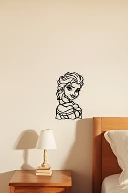 Princess Wall Art, Wall Decor, Home Decor 3d model
