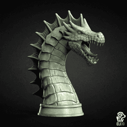 Green Dragons 3d model