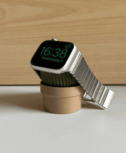Spiky mini, Apple Watch charger holder. 3d model