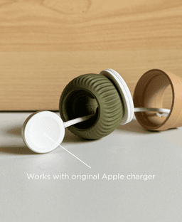 Spiky mini, Apple Watch charger holder. 3d model