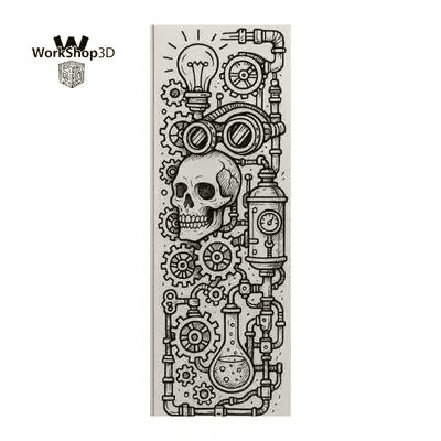 SteamPunk Bookmark 3d model
