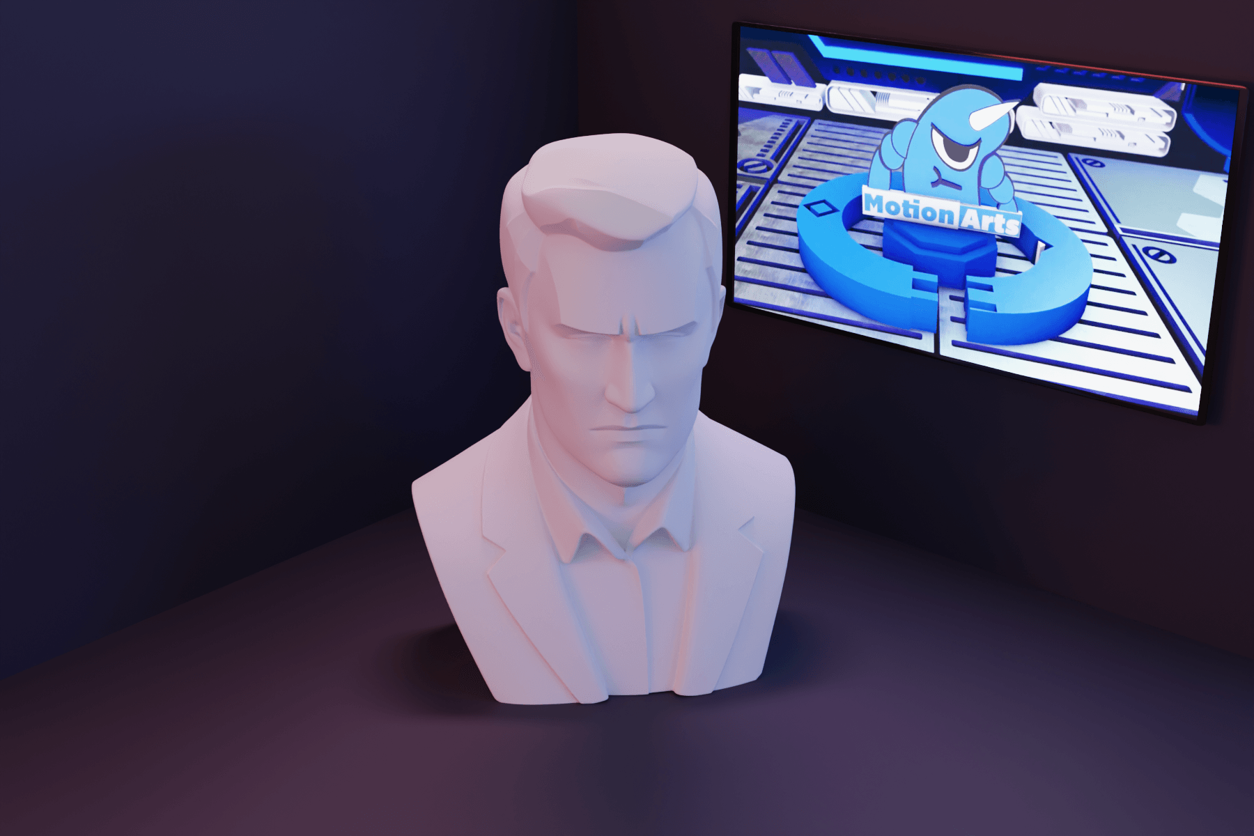 Charlie Kirk Busto.stl 3d model