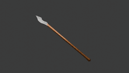 Elf Spear v1 3d model