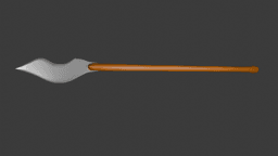 Elf Spear v1 3d model