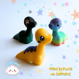 Brontosaurus - Bouncimals 3d model