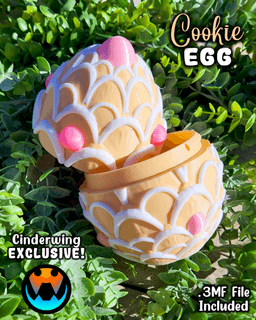 Cookie Egg 3d model