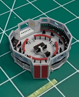 1/350 TOS Bridge Replacement 3d model