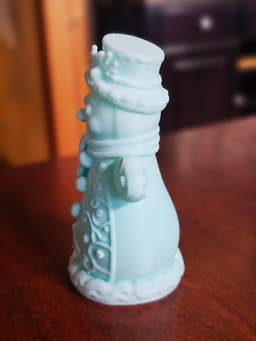 Ornate Snowman 3d model