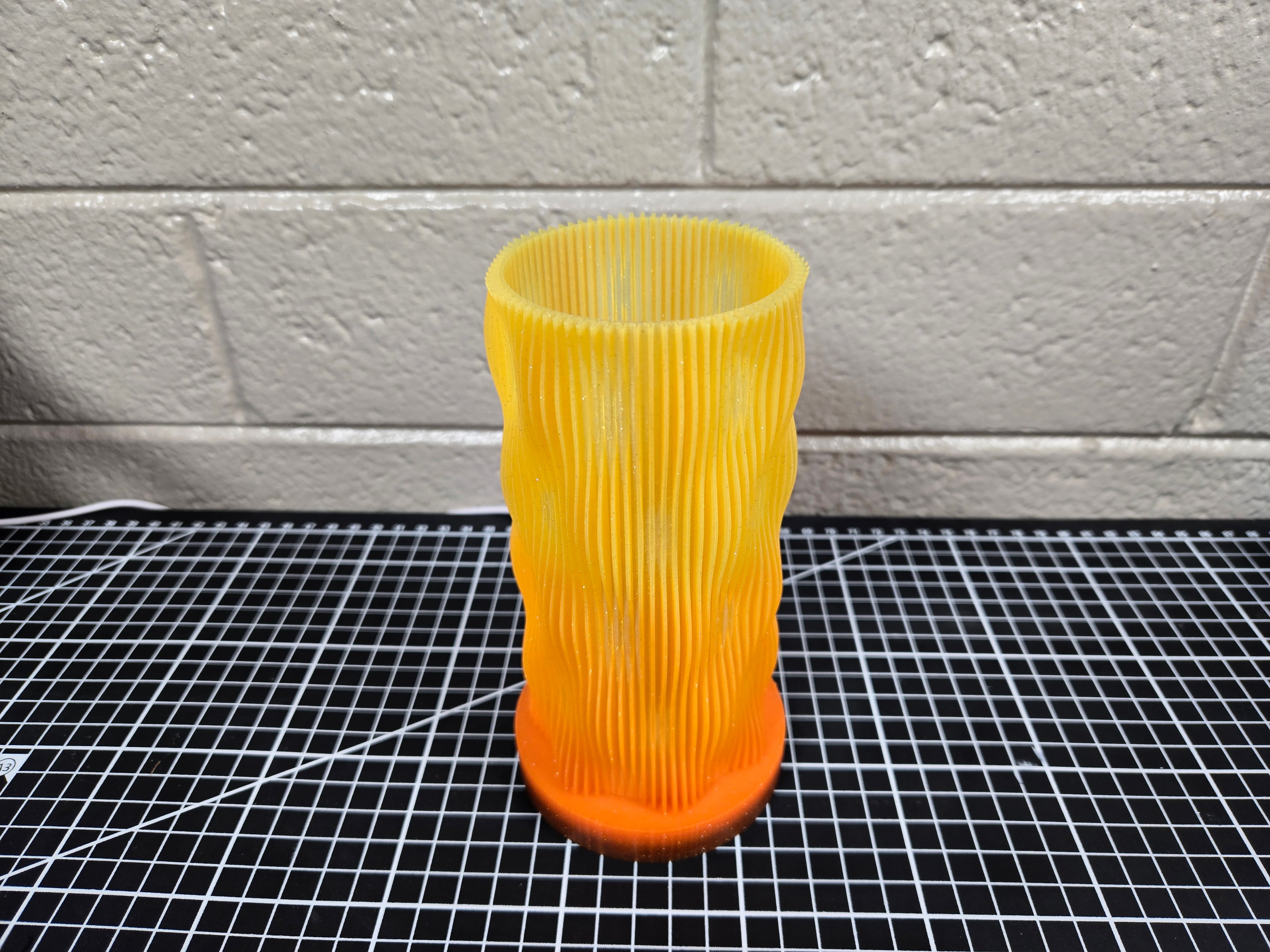 Molten Wave Lamp 3d model