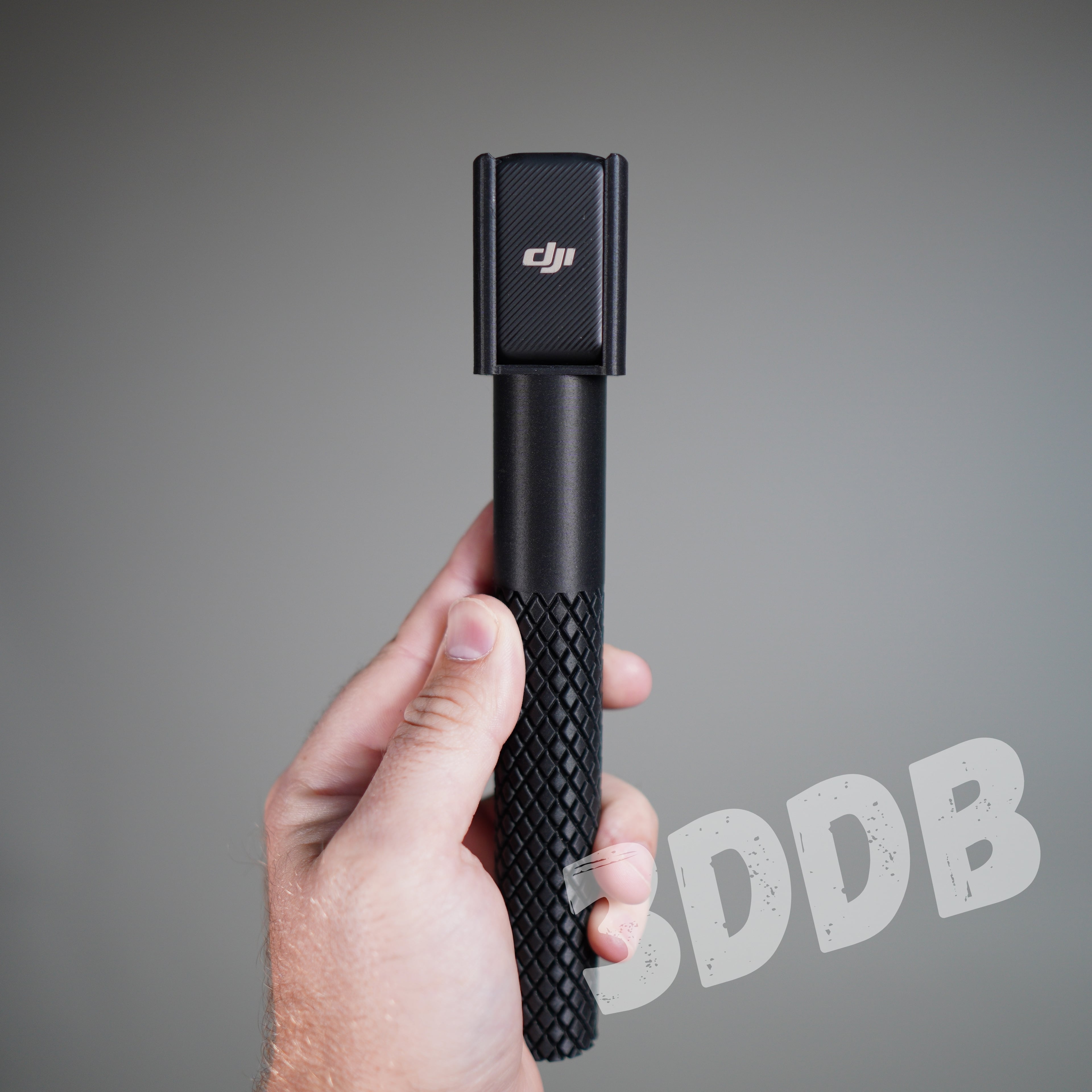 DJI Wireless Mic Interview Handle 3d model