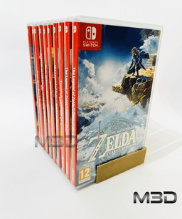 Basic Switch Games Stand / no supports / 3mf included 3d model